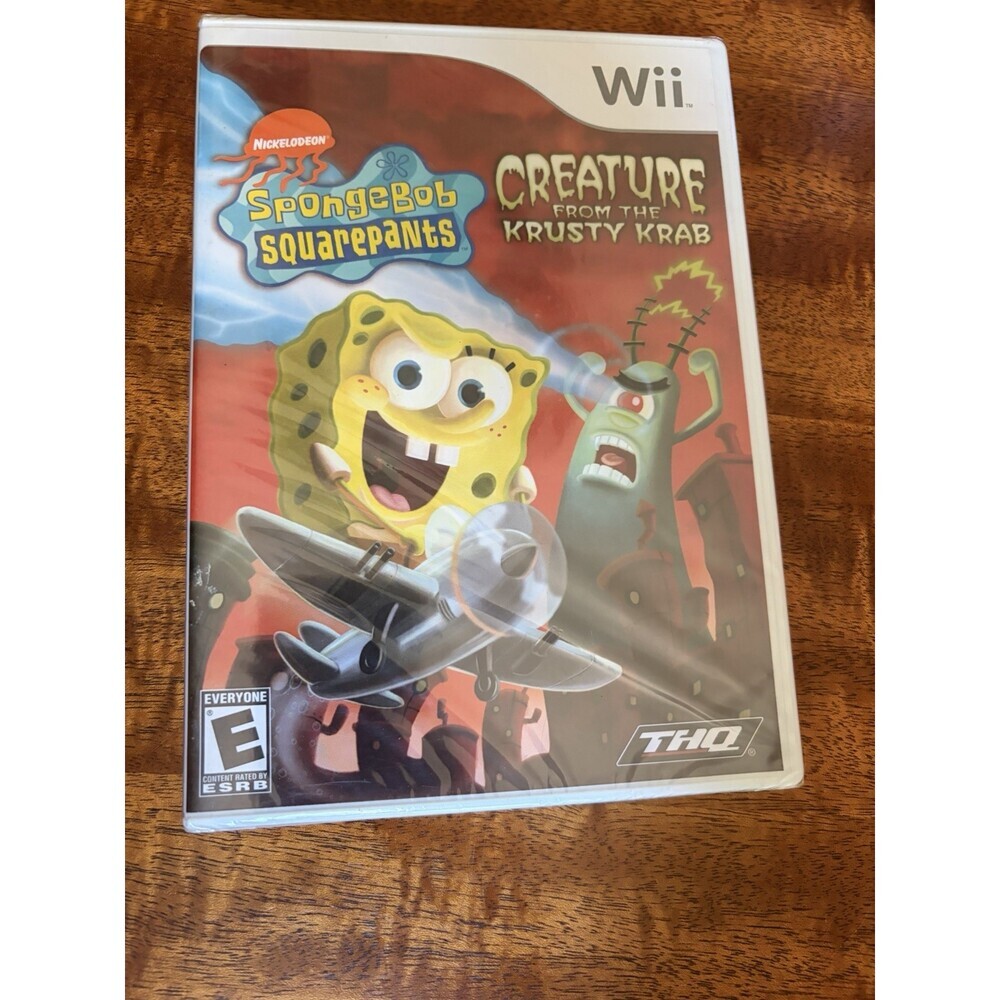 SpongeBob SquarePants: Creature from the Krusty Krab (Nintendo Wii, 2006)